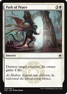 Path of Peace (Masters 25) Light Play Foil