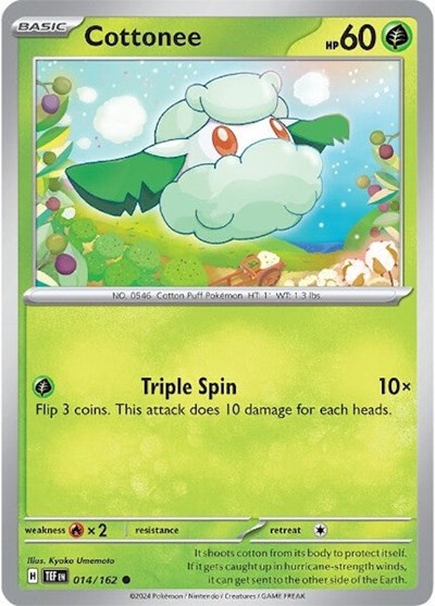 Cottonee (SV05: Temporal Forces) Near Mint