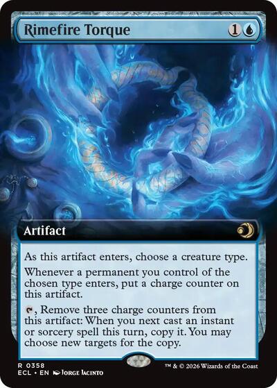 Rimefire Torque (Extended Art) (Lorwyn Eclipsed) Near Mint Foil