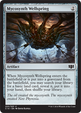 Mycosynth Wellspring (Commander 2014 Edition) Light Play