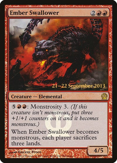 Ember Swallower (Promos: Prerelease Cards) Light Play Foil