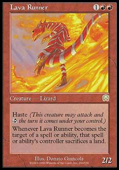 Lava Runner (Mercadian Masques) Light Play