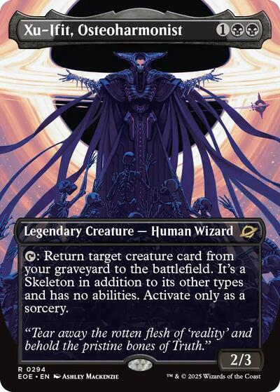 Xu-Ifit, Osteoharmonist (Borderless) (Edge of Eternities) Near Mint Foil