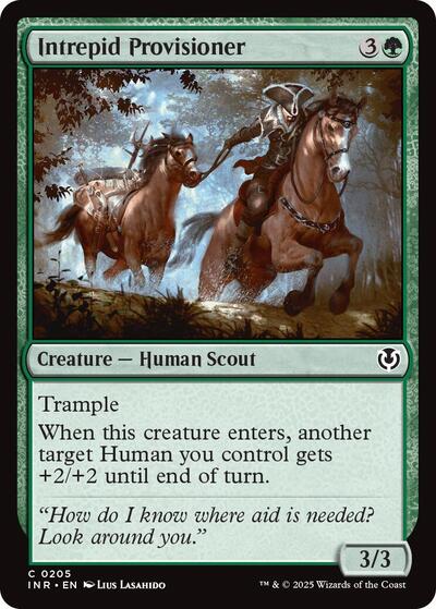 Intrepid Provisioner (Innistrad Remastered) Light Play Foil