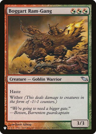 Boggart Ram-Gang (The List) Near Mint