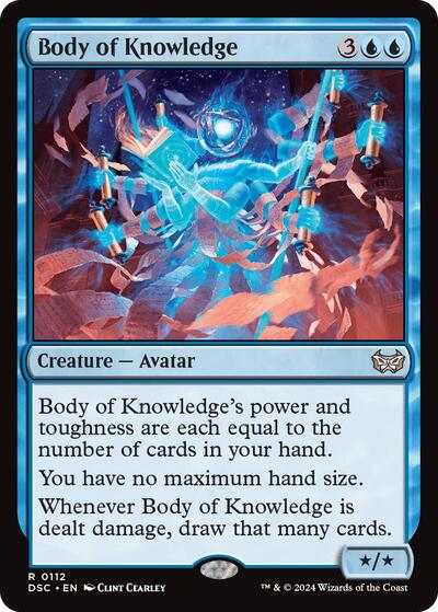 Body of Knowledge (Commander: Duskmourn: House of Horror) Light Play