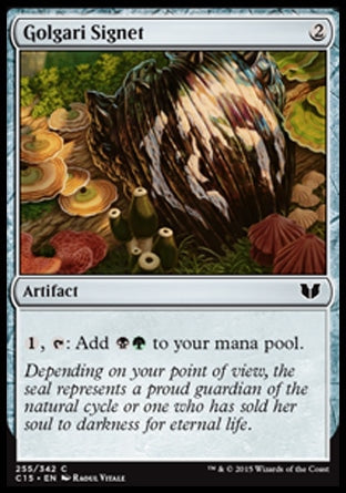 Golgari Signet (Commander 2015) Light Play