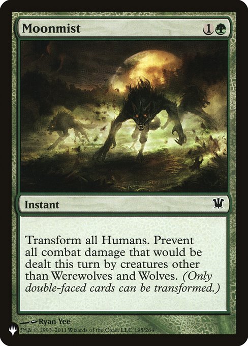 Moonmist (The List) Light Play