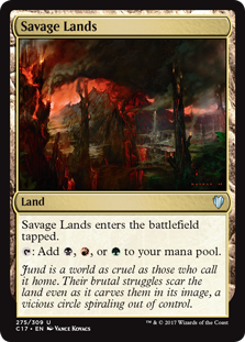 Savage Lands (Commander 2017) Light Play