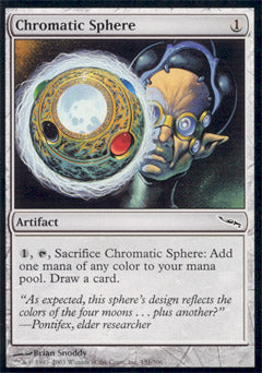 Chromatic Sphere (Mirrodin) Light Play