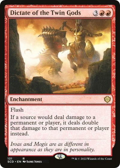 Dictate of the Twin Gods (Commander 2022 Starter Decks) Near Mint