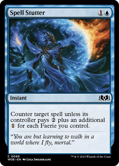 Spell Stutter (Wilds of Eldraine) Near Mint Foil