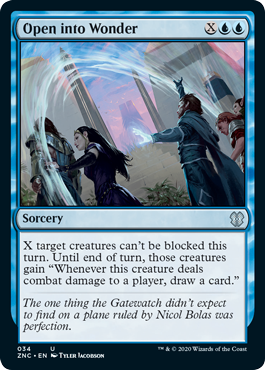 Open into Wonder (Commander 2020 Zendikar Rising) Near Mint