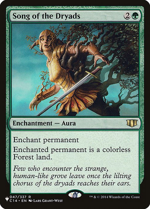 Song of the Dryads (The List) Light Play