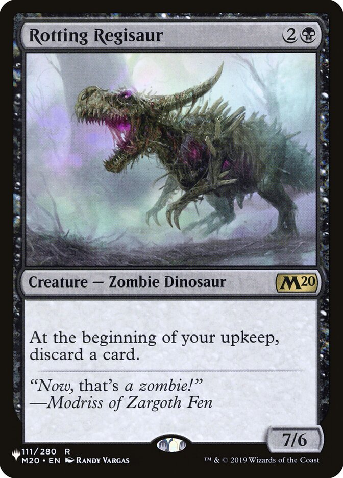 Rotting Regisaur (The List) Near Mint