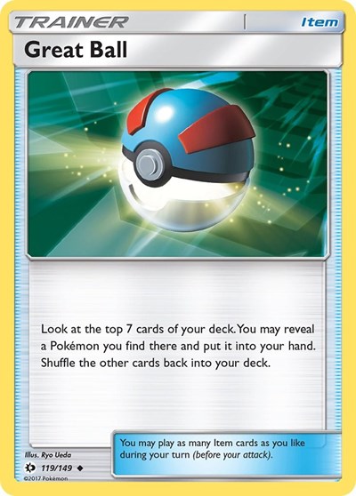 Great Ball (SM Base Set) Near Mint