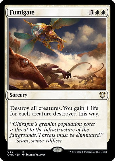 Fumigate (Commander: Phyrexia: All Will Be One) Light Play
