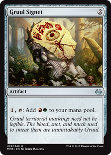 Gruul Signet (Modern Masters 2017) Light Play
