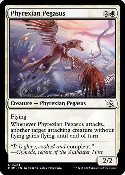 Phyrexian Pegasus (March of the Machine) Light Play