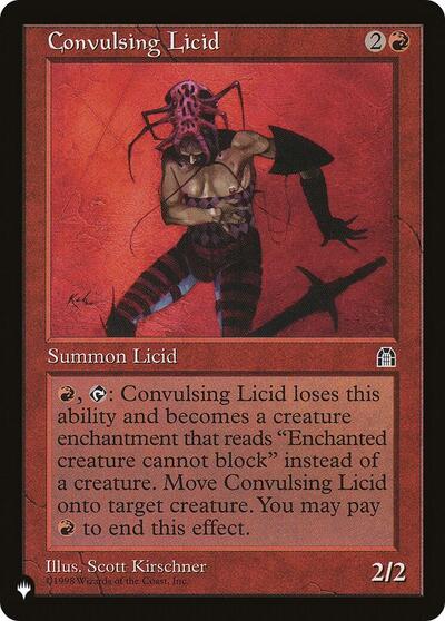 Convulsing Licid (The List) Near Mint