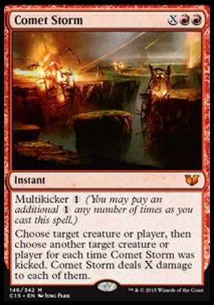Comet Storm (Commander 2015) Light Play