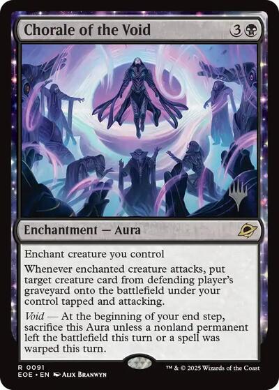 Chorale of the Void (Promo Pack: Edge of Eternities) Near Mint