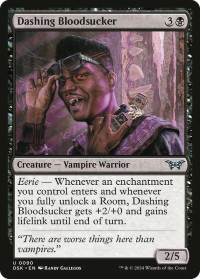 Dashing Bloodsucker (Duskmourn: House of Horror) Near Mint Foil