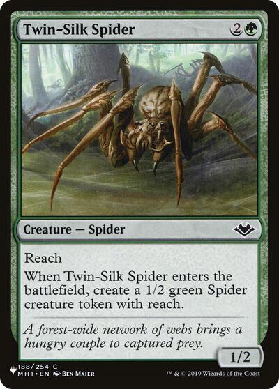 Twin-Silk Spider (The List) Near Mint