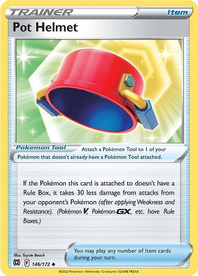 Pot Helmet (SWSH09: Brilliant Stars) Near Mint