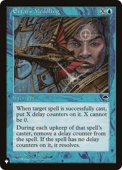 Ertai's Meddling (The List) Light Play