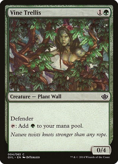 Vine Trellis (Duel Decks: Anthology) Light Play