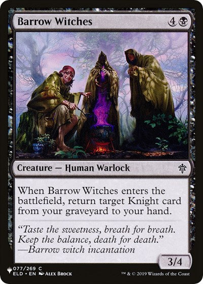 Barrow Witches (The List) Light Play