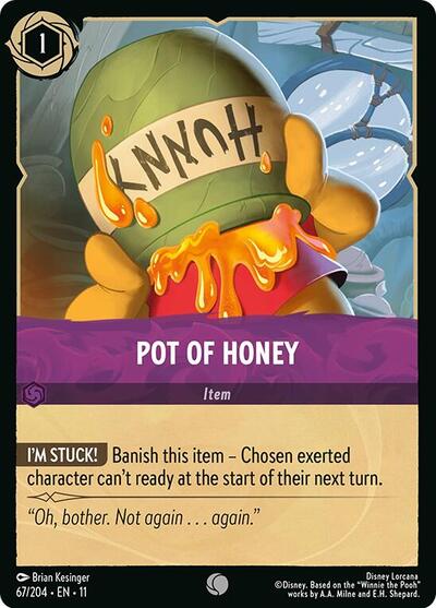 Pot of Honey (Winterspell) Near Mint