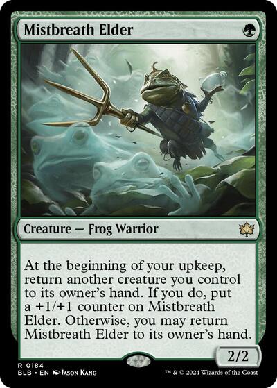 Mistbreath Elder (Bloomburrow) Near Mint Foil