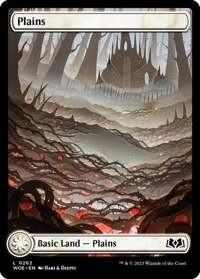 Plains (0262) (Wilds of Eldraine) Near Mint Foil