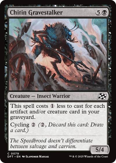 Chitin Gravestalker (Aetherdrift) Light Play Foil