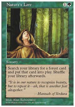 Nature's Lore (5th Edition) Light Play