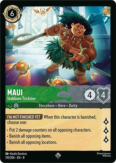 Maui - Stubborn Trickster (Reign of Jafar) Near Mint