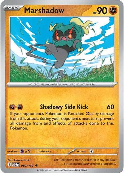 Marshadow - 080 (ME01: Mega Evolution) Near Mint