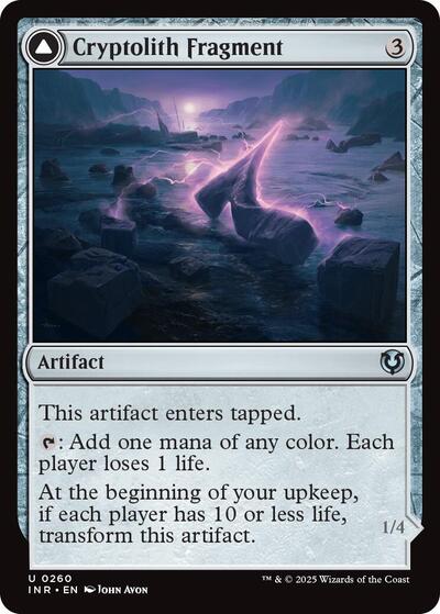 Cryptolith Fragment (Innistrad Remastered) Light Play Foil