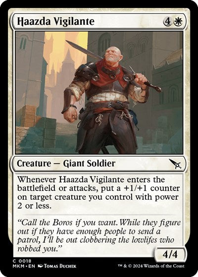 Haazda Vigilante (Murders at Karlov Manor) Light Play Foil