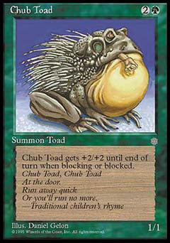 Chub Toad (Ice Age) Light Play