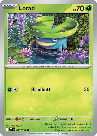 Lotad (ME02: Phantasmal Flames) Near Mint