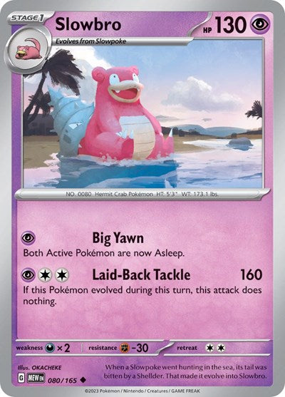 Slowbro (Scarlet and Violet: 151) Near Mint