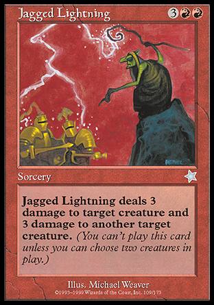 Jagged Lightning (Starter 1999) Light Play