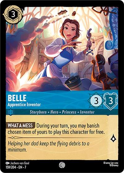 Belle - Apprentice Inventor (Archazia's Island) Near Mint