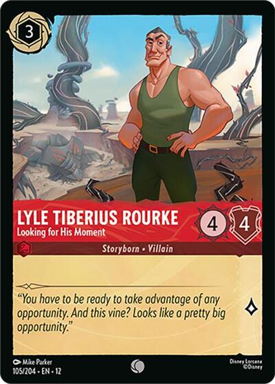 Lyle Tiberius Rourke - Looking for His Moment (Wilds Unknown) Near Mint