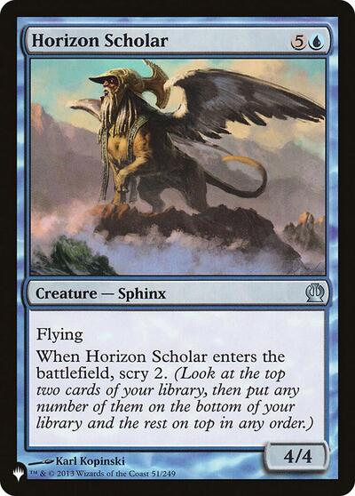 Horizon Scholar (The List) Near Mint