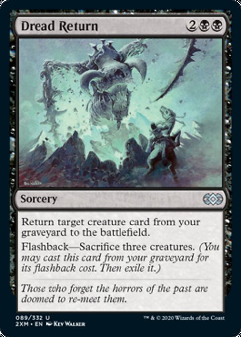 Dread Return (Double Masters) Light Play
