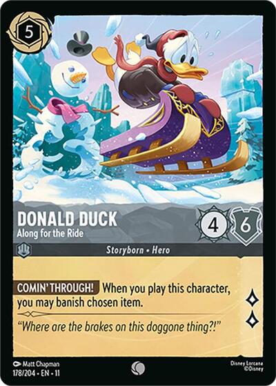 Donald Duck - Along for the Ride (Winterspell) Near Mint